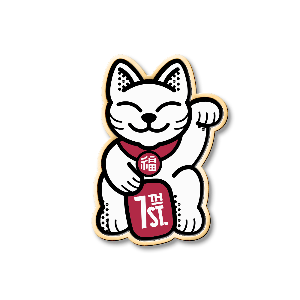 Lucky Cat Pin